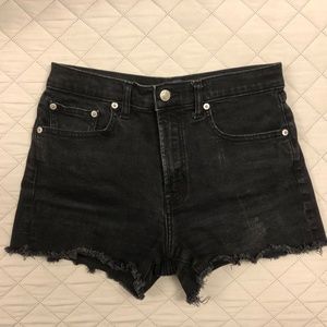 Women's Gap 3 in. Cutoff Shorts High Rise (27)